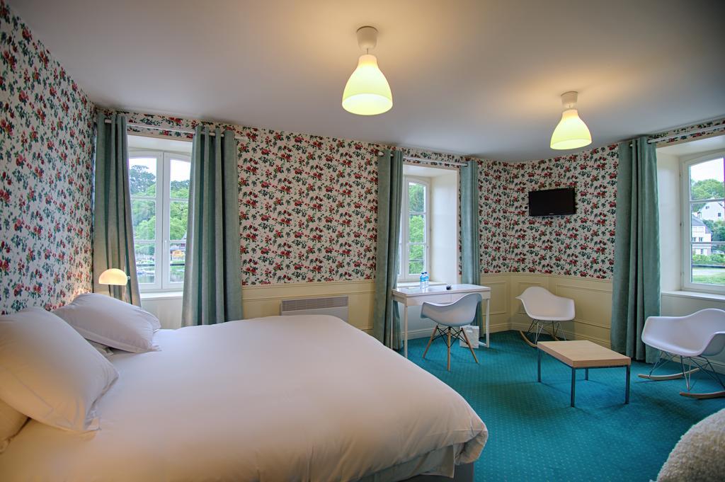 Hotel De Charme Les Mimosas Pont-Aven Rom bilde